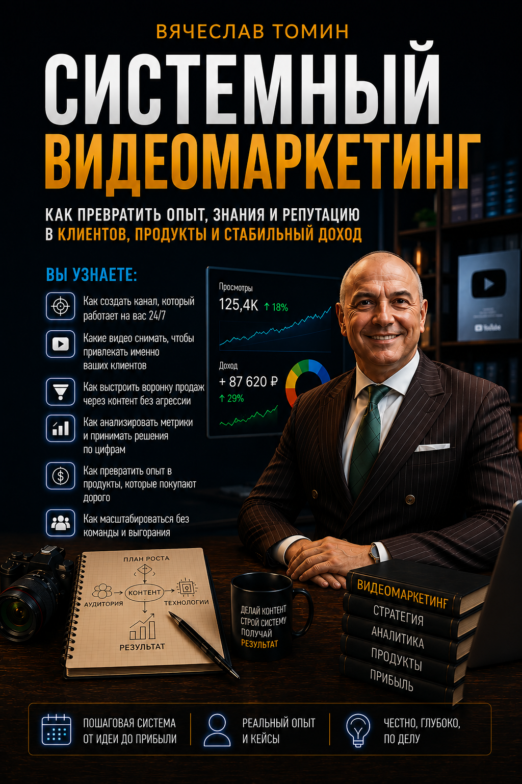 Книга Вячеслава Томина «Системный видеомаркетинг»