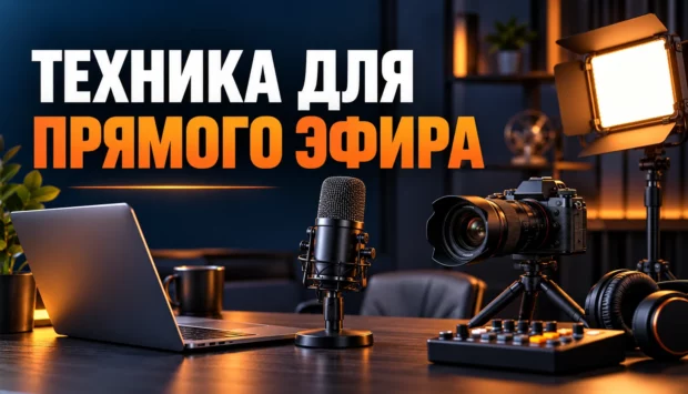 Как подготовить технику для прямого эфира: чек-лист